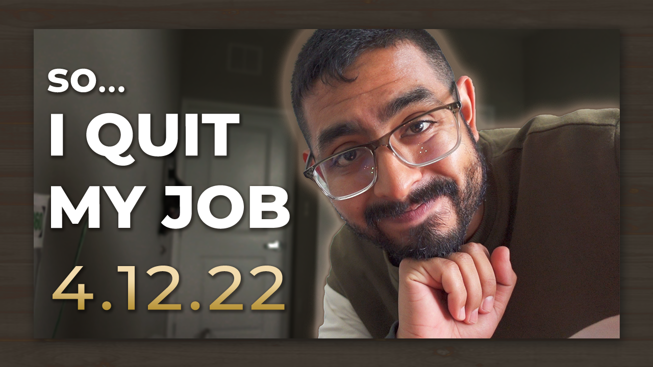 Quit my job | Ivan Montero Creative