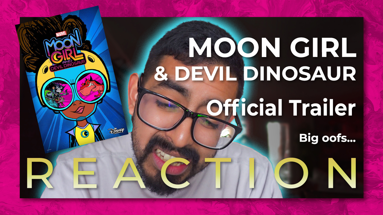 Moon Girl & Devil Dinosaur Disney Channel Trailer REACTION