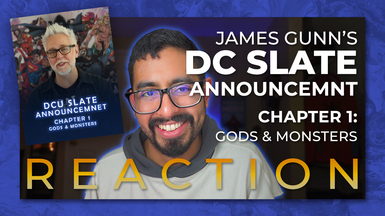 James Gunn's DC Slate Announcement REACTION + INITIAL THOUGHTS—BATMAN, SUPERMAN, WALLER, & MORE!